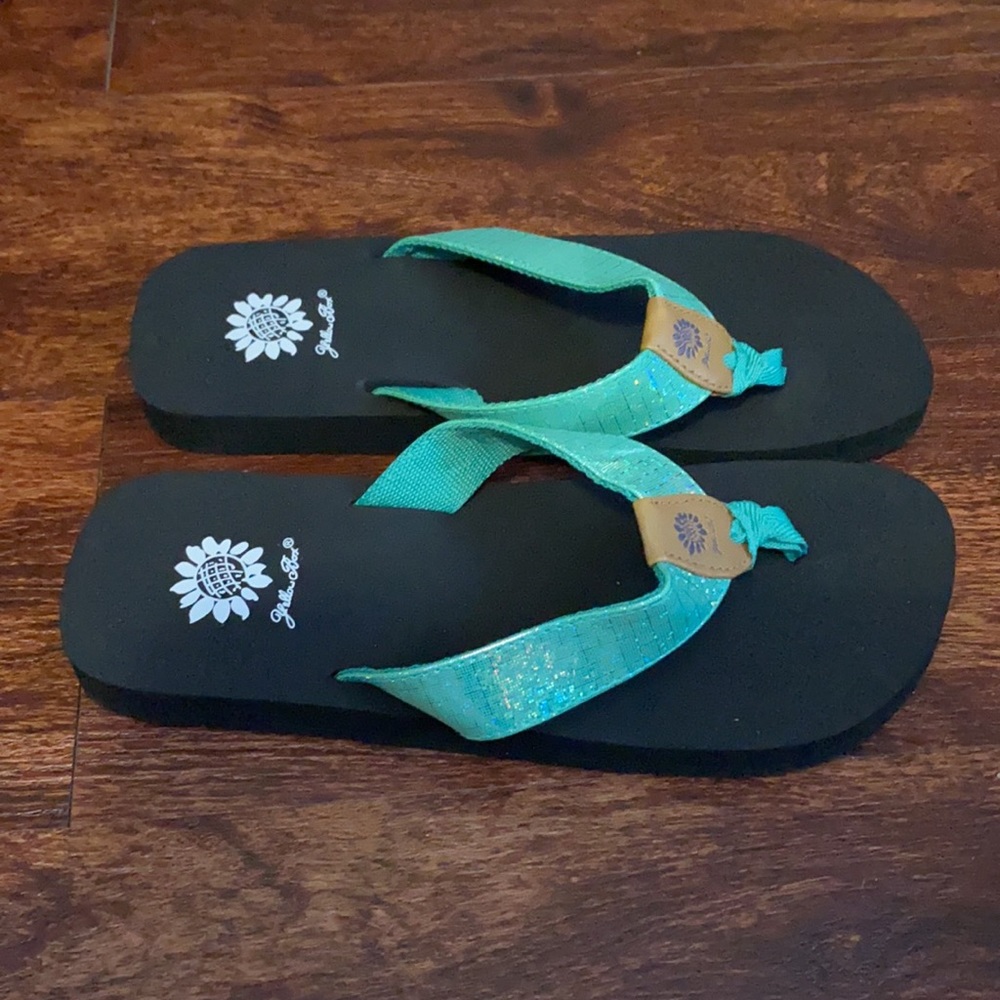 Flip flops-never worn. Still in box